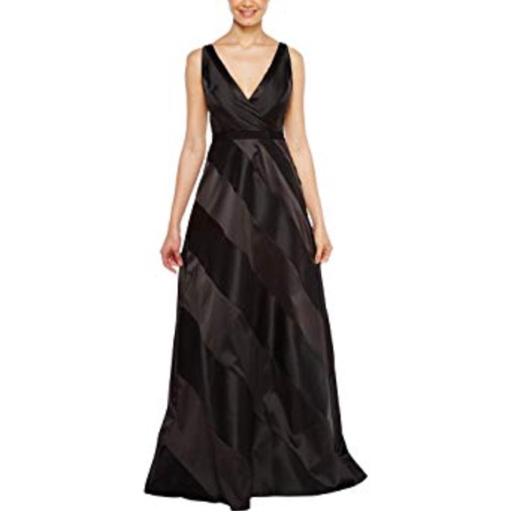 Adrianna papell black gown